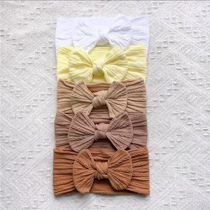 5Pcs Bow Headbands